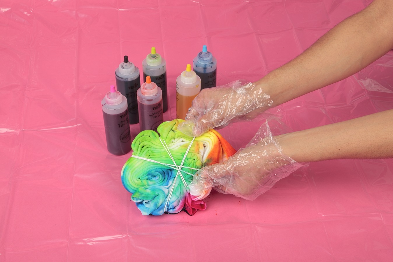 Show details for Rainbow Spider Tie Dye DIY