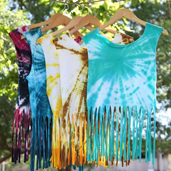 tie dye tank tops