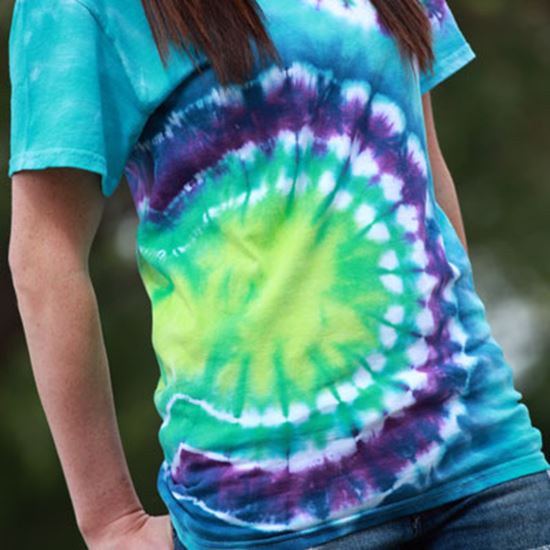 Picture of Double Bullseye Tie-Dye T-shirt