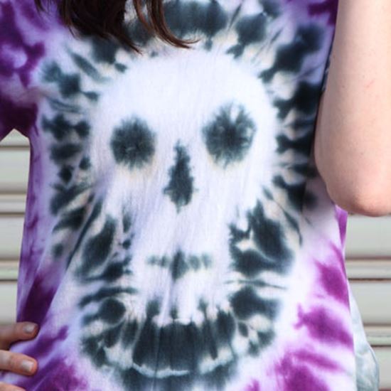 Picture of Tie-Dye Skull T-shirt