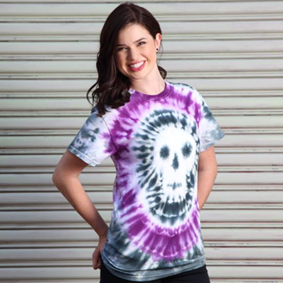 Picture of Tie-Dye Skull T-shirt