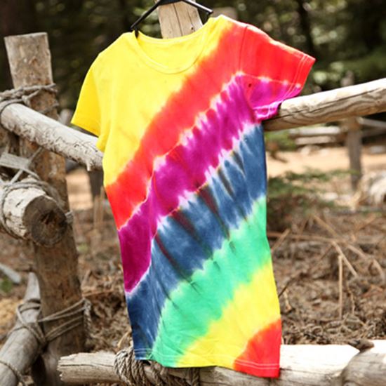 Picture of Rainbow on the Rise Tie-Dye T-shirt