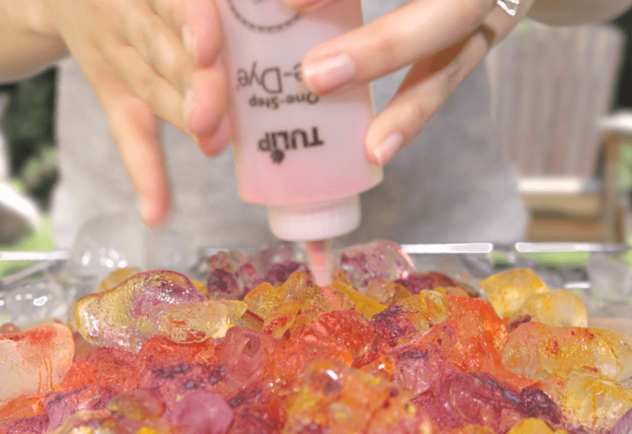 Tie Dye Your Summer Ice Dye Technique