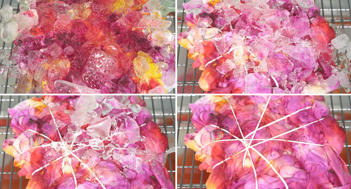 Tie Dye Your Summer Ice Dye Technique
