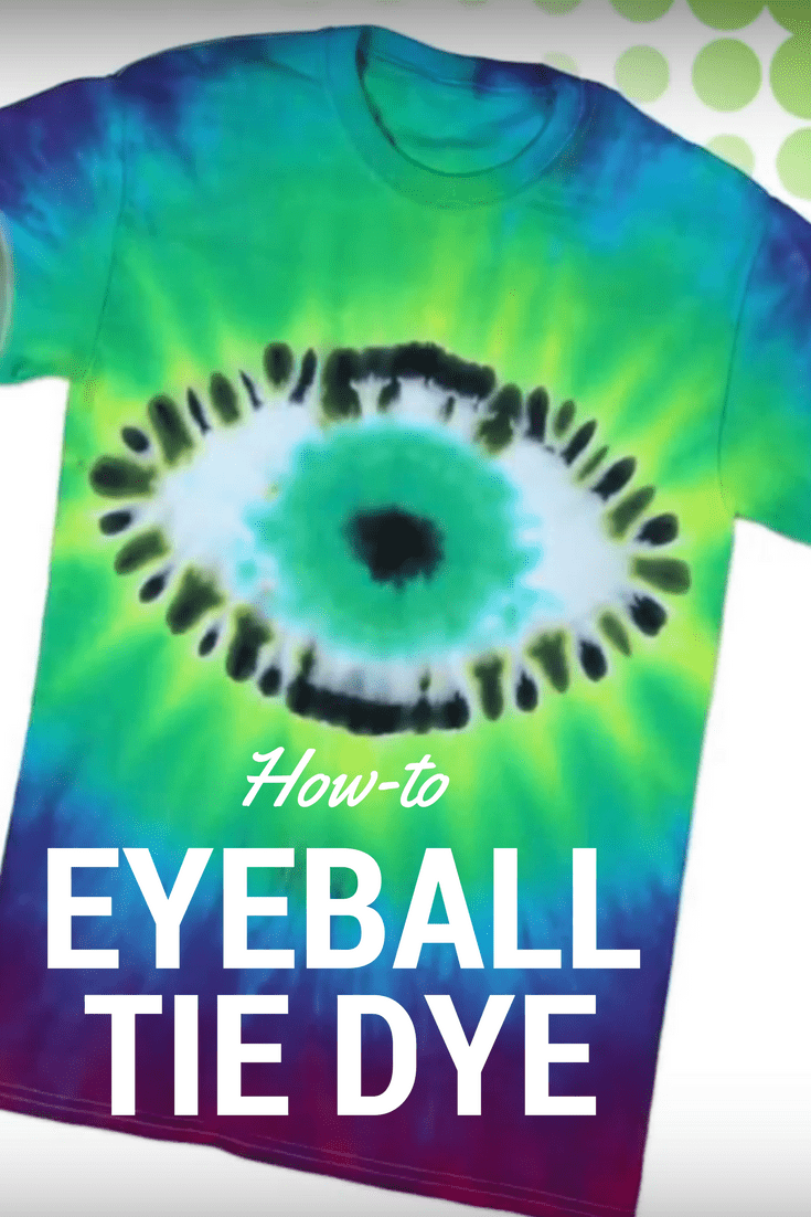 Picture of Eyeball Tie-Dye Technique