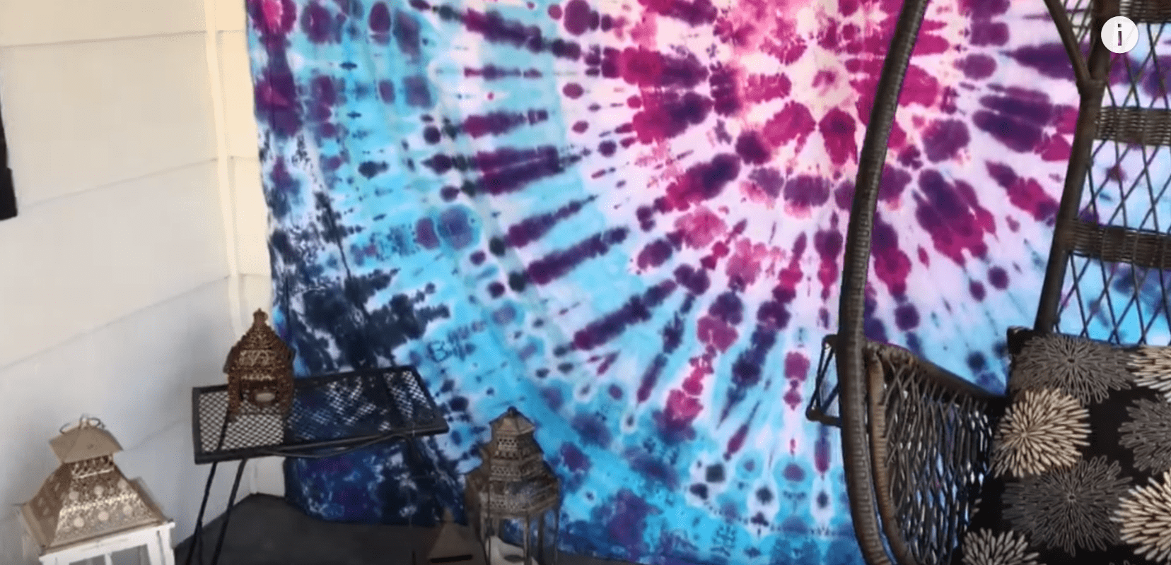 Show details for 6 DIY Dorm Hacks with Tie Dye