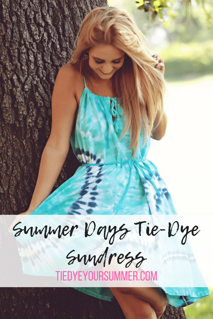 Tie-Dye dress  Tie Dye Your Summer