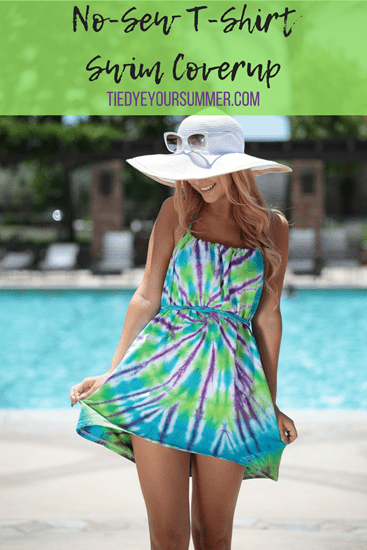 Picture of No-Sew T-shirt Swim Coverup