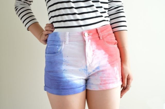 Picture of Tie-Dye Shorts 3 Ways