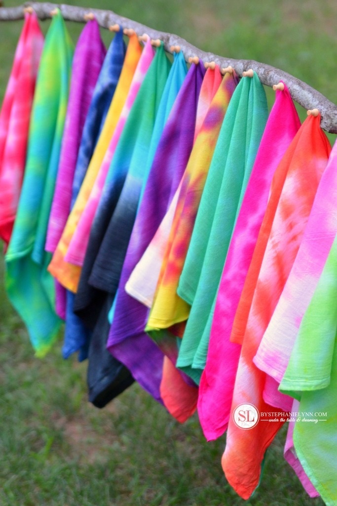 Show details for How to Tie-Dye Sheets