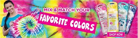 Picture for category 1-Color Tie-Dye Kits