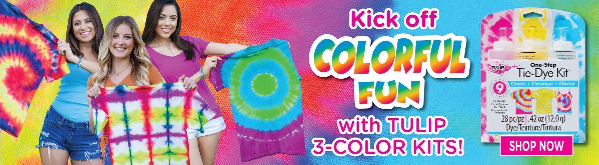 Picture of 3-Color Tie-Dye Kits
