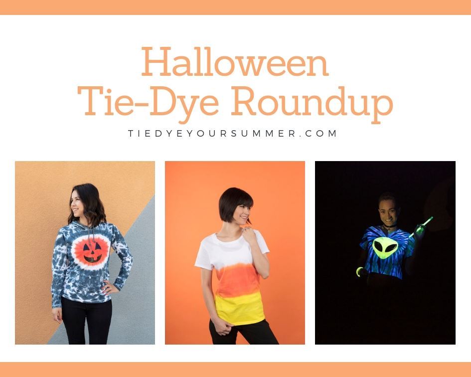 Halloween Tie Dye Roundup