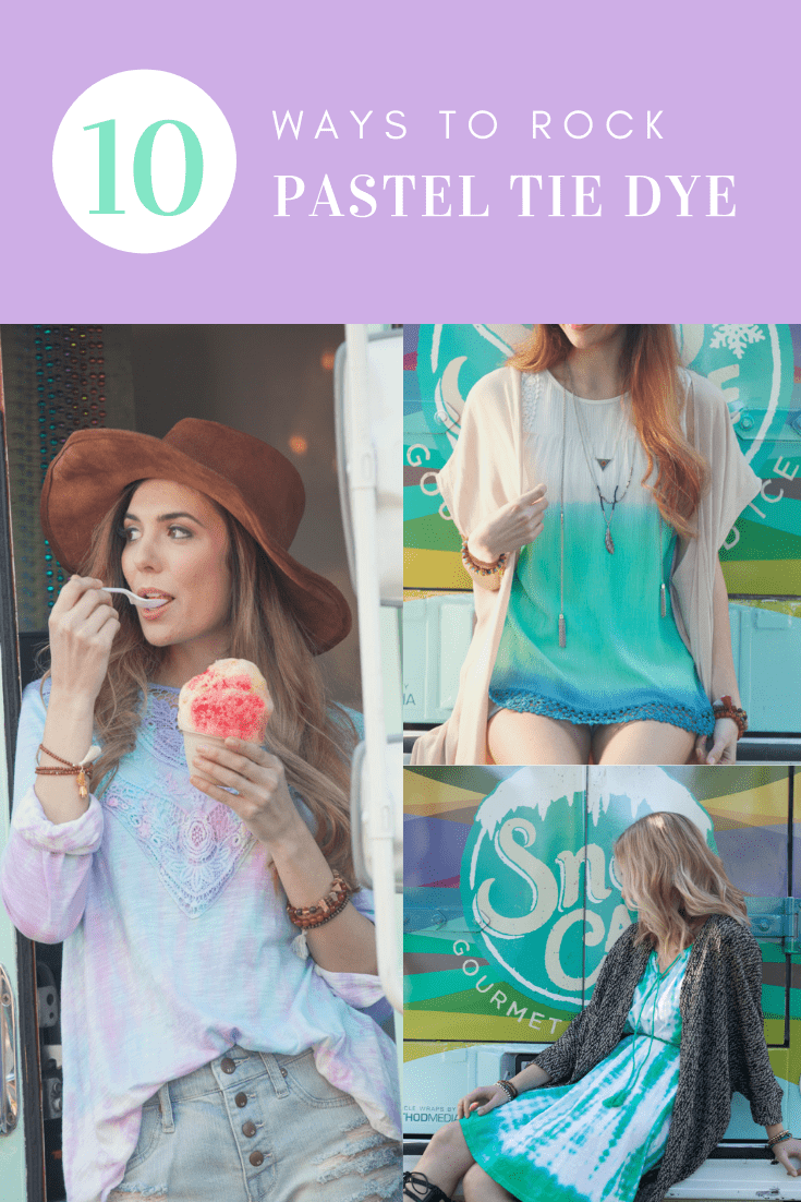 10 Ways to Rock Pastel Tie Dye