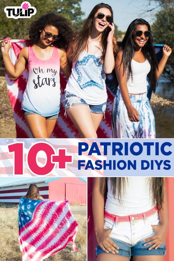 Patriotic Tie Dye DIYs