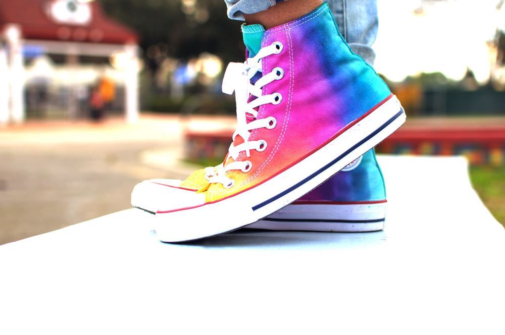 Tie-Dye Shoes