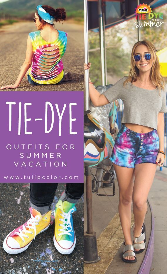 How To Pack Tie Dye For Summer Vacation