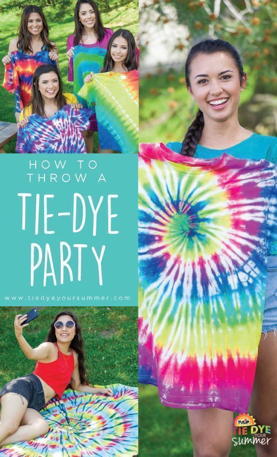How To Throw A Tie-Dye Party