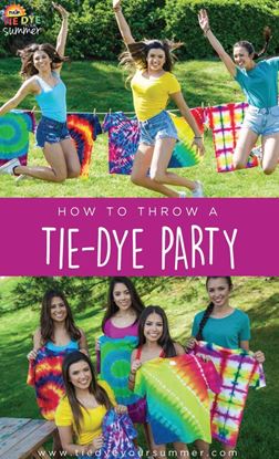 Picture of How To Throw A Tie-Dye Party