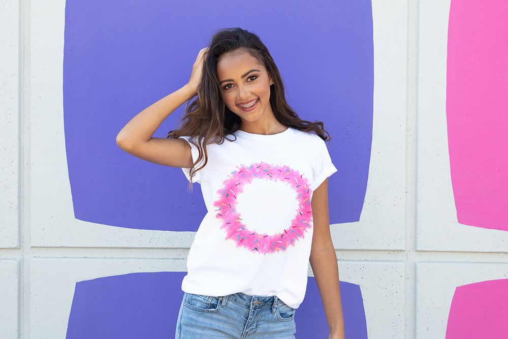 Tulip Donut Tie-Dye T-shirt