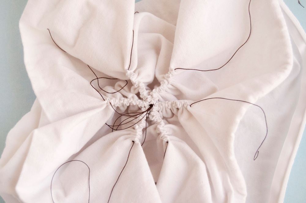 Tulip Winter Shibori Tie-Dye Pillows