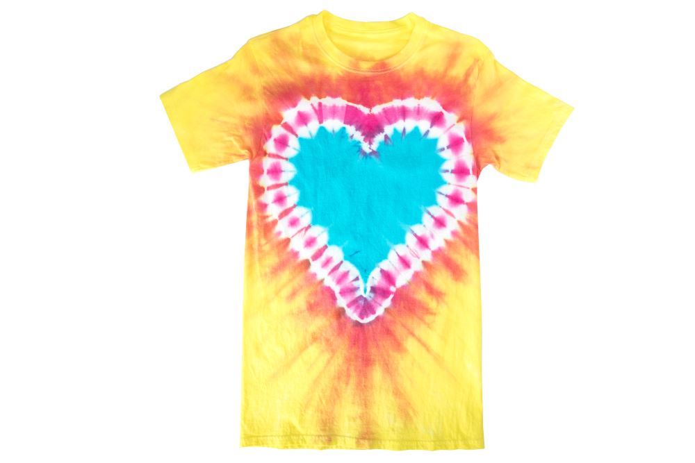 Tulip 5 Tie-Dye Heart T-shirt Ideas