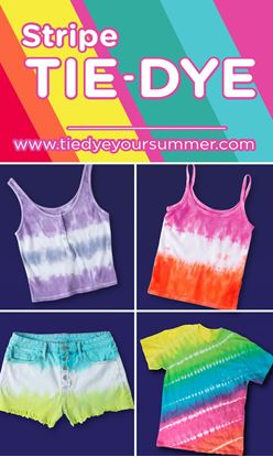 Picture of 5 Stripe Tie-Dye Ideas