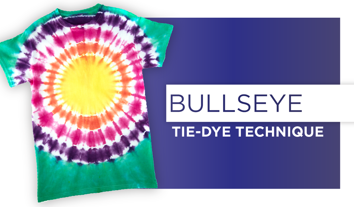 Bullseye Tie-Dye Technique