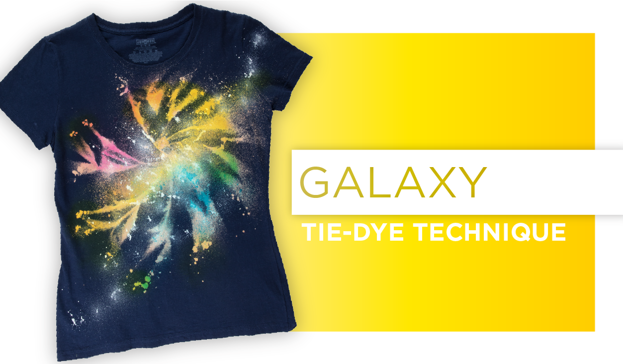Galaxy Tie-Dye Technique