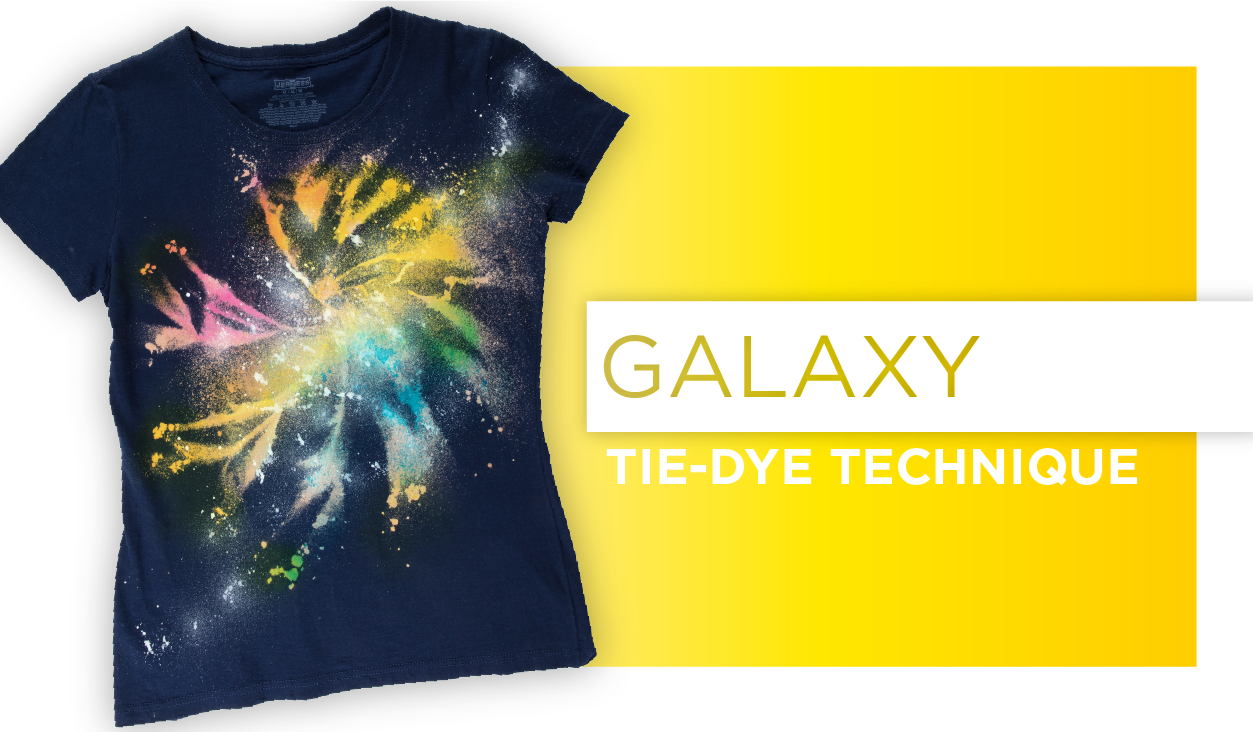 Galaxy tie dye