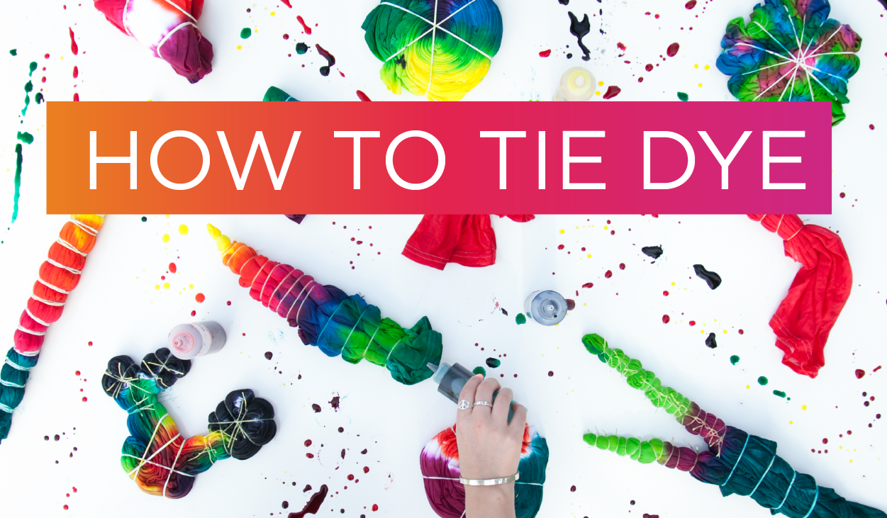 How to Tie-Dye T-Shirts: 6 Easy Methods DIY 