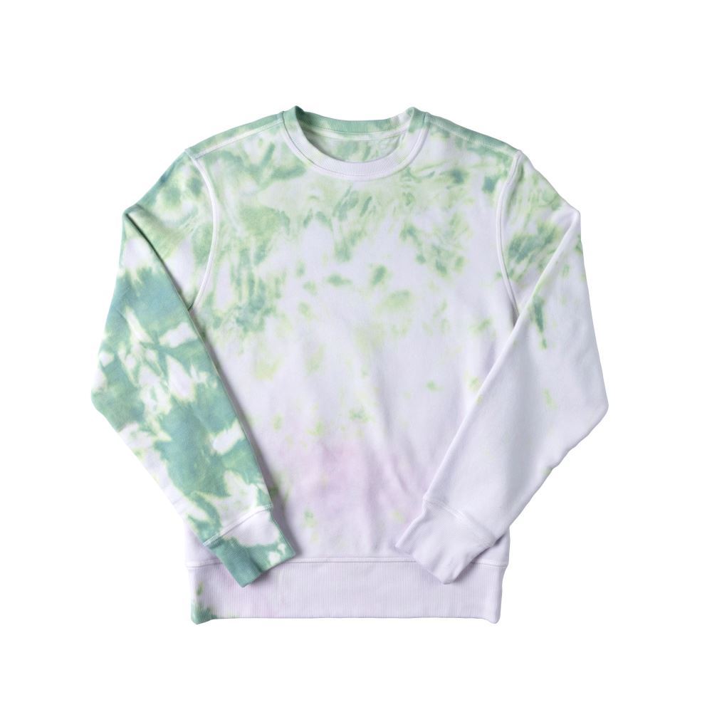 Pastel Crumple Tie-Dye Sweatshirt