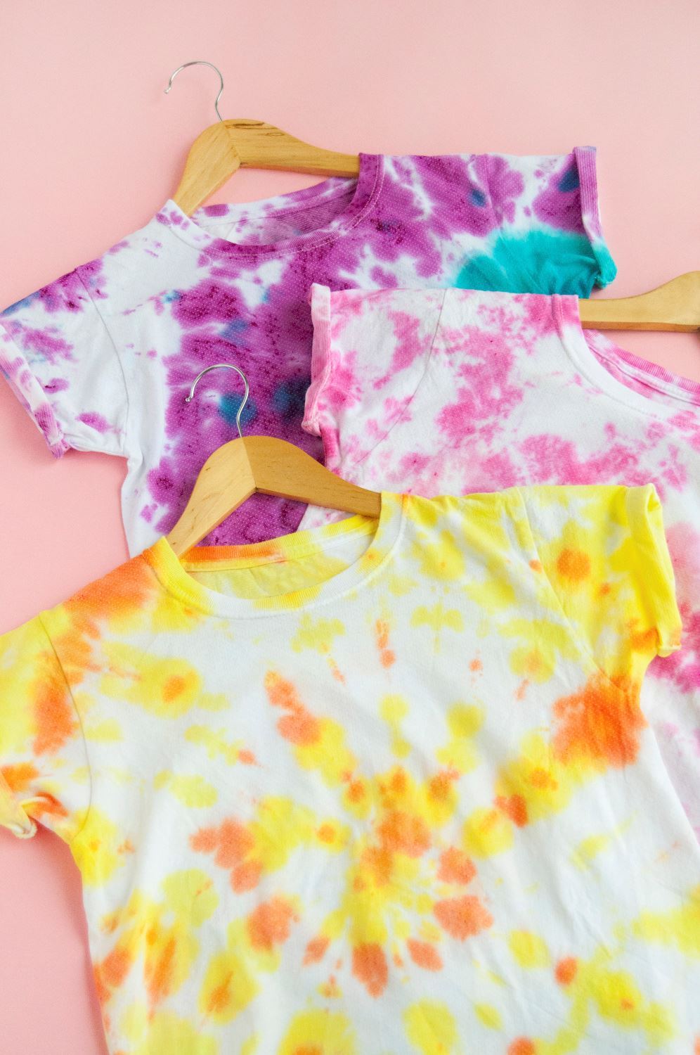 Candy-Inspired Two-Minute Tie Dye Shirts 