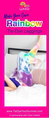 Picture of Make Your Own Rainbow Tie-Dye Leggings