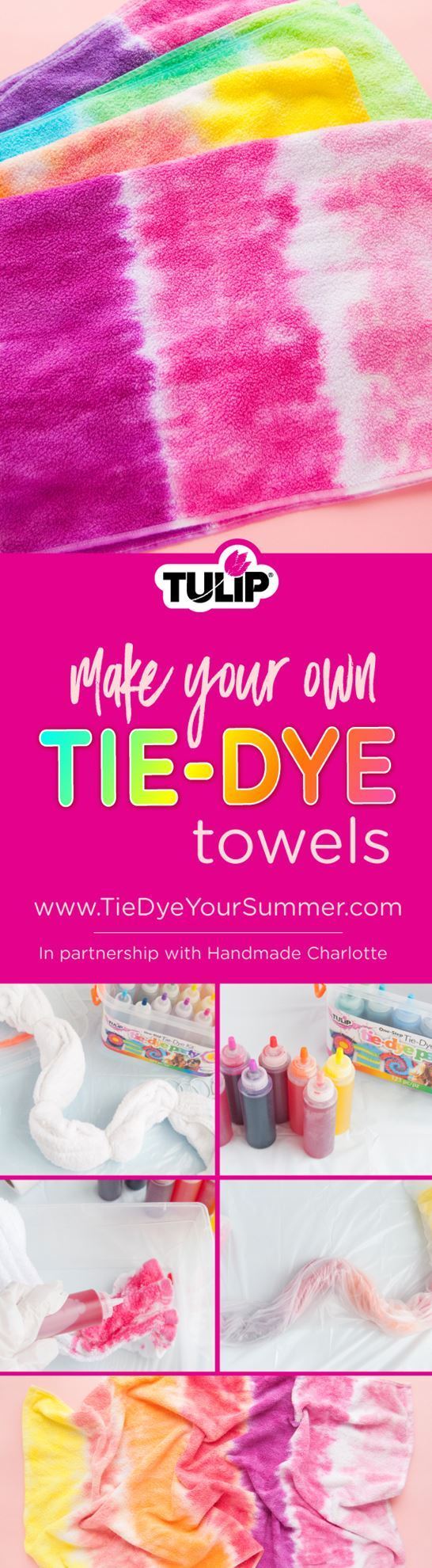 Tulip How To Tie Dye Towels