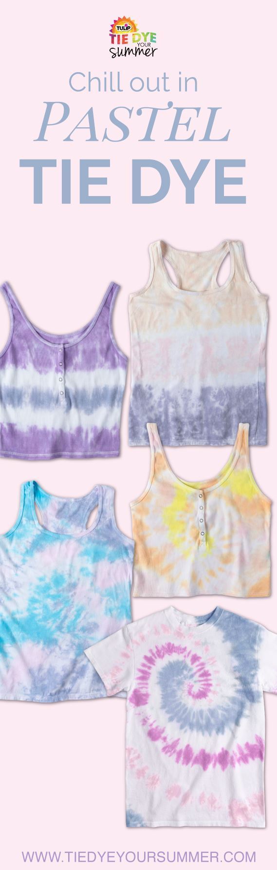 DIY Taylor Swift Inspired Pastel Tie Dye