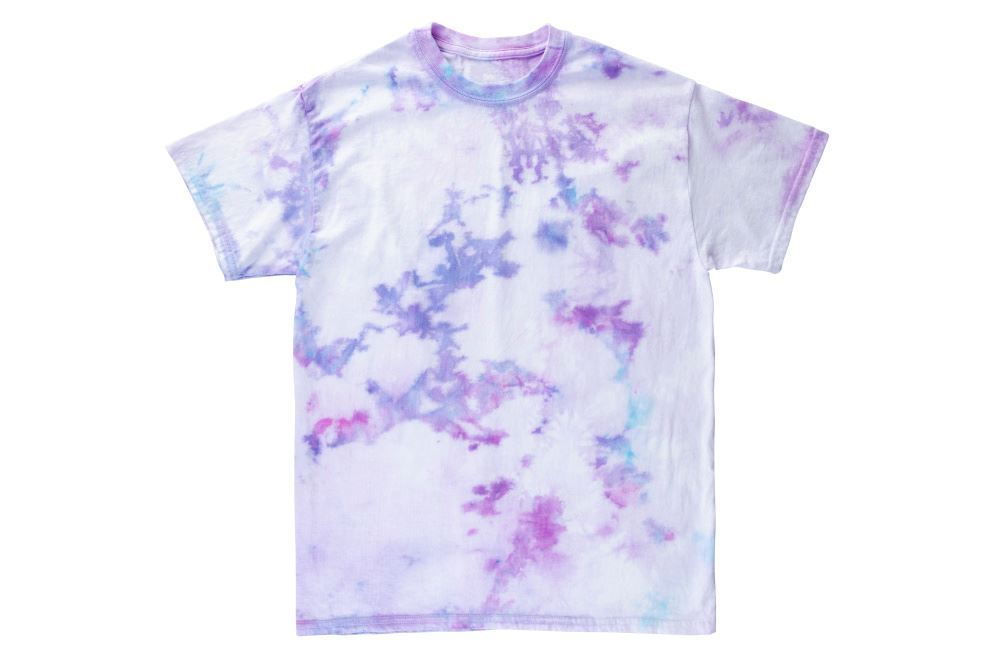 Crumple Ice Tie-Dye T-shirt