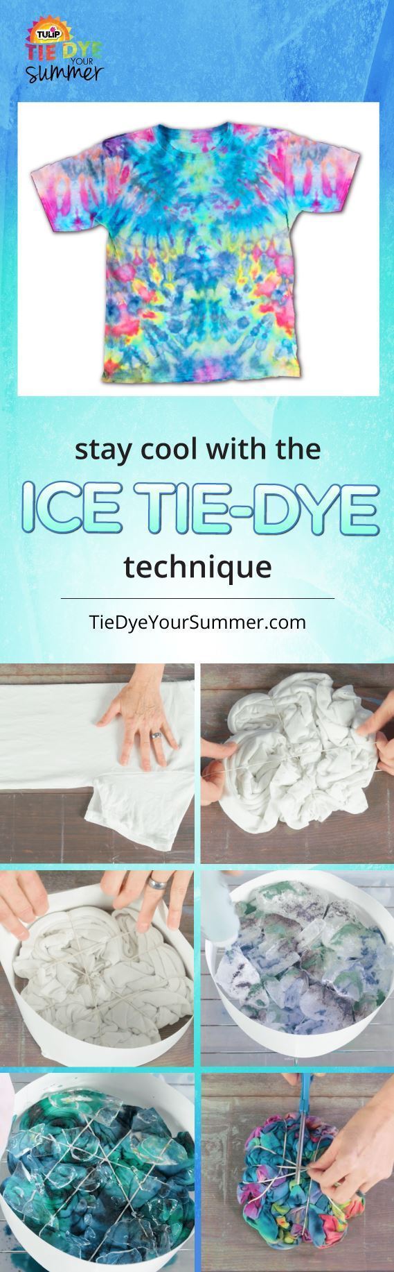 Tulip Tie Dye Ice Tie-Dye Looks