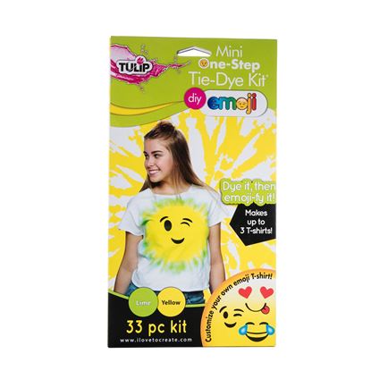 Lime and Yellow Emoji Tie Dye Kit