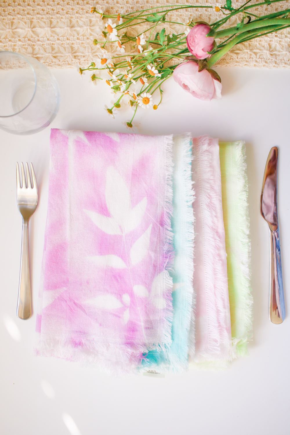 Tie-Dye Cloth Napkins