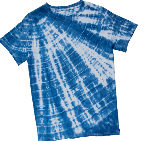 Printed Shibori Tie-Dye T-Shirt - Ready to Wear