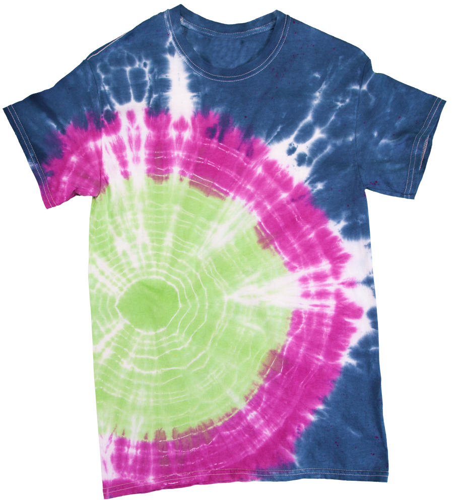 BULLSEYE TIE DYE (HOT PINK)