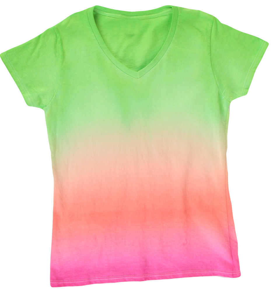 DIY Ombre Dye Shirt With 2 Colors! (Paintbrush Method) –