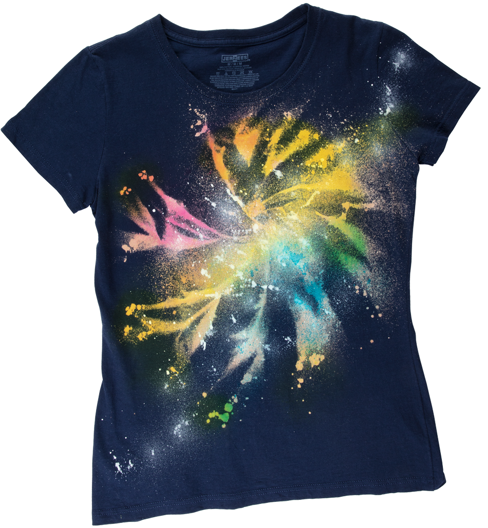 Picture of Galaxy Tie-Dye Technique