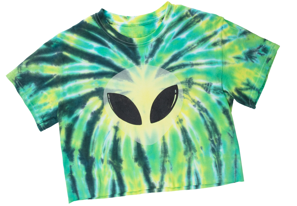 Picture of Alien Glow Tie-Dye Technique