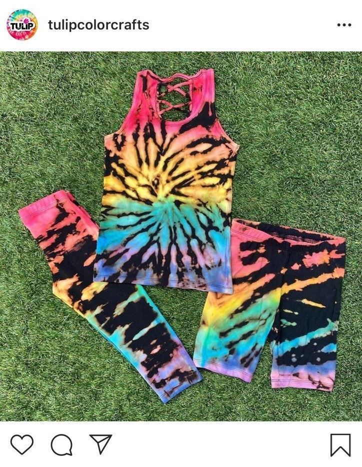 Tulip Tie Dye  Clothes'