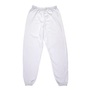Adult White Sweatpants Small