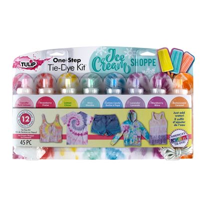 Picture of One-Step Tie-Dye Kit Ice Cream Shoppe