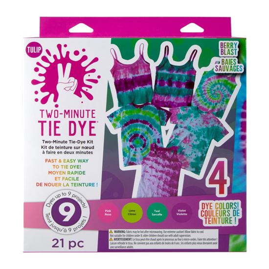 Picture of Tulip® Two-Minute Tie-Dye Kit Berry Blast