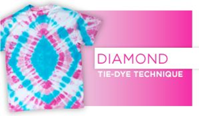 diamond-tie-dye-technique